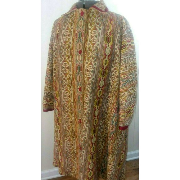 Handmade Jackets & Blazers - Hand Made 2X (?) coat women's multicolor tapestry